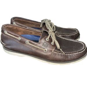 Sperry Brown Leather‎ Top Sider Dock Shoes - Men’s Size 7.5